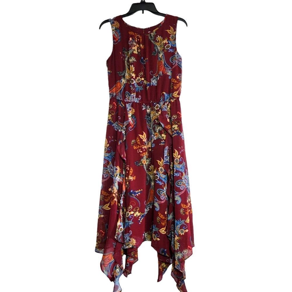 Westport Midi Asymmetric dress 8 Sleeveless Fairy Grunge Whimsigoth